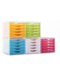 Módulo de cajones Archivotec translúcidos