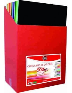 Cartulinas Fixo expositor de cartón