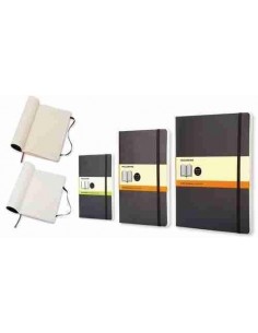 Cuadernos Moleskine tapa blanda