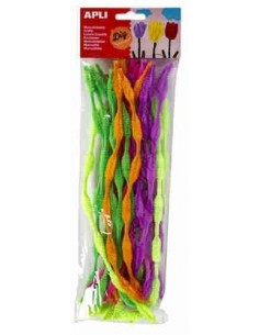 Limpiapipas brillantes colores surtidos 50 uds.