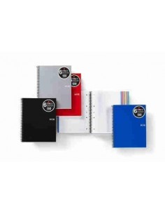 Cuadernos Notebook 6 polipropileno 150 hojas