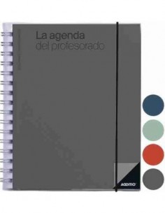 Agenda de profesorado de planificación trimestral