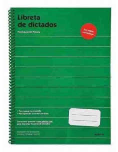 Libreta de dictados Educación Primaria
