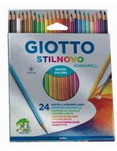 Lapiceros Giotto acuarelables 24 uds.
