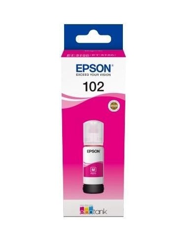Epson 102 EcoTank Magenta Ink Bottle ET-2700/ ET-2750/ET-3700 /ET-3750 /ET4750