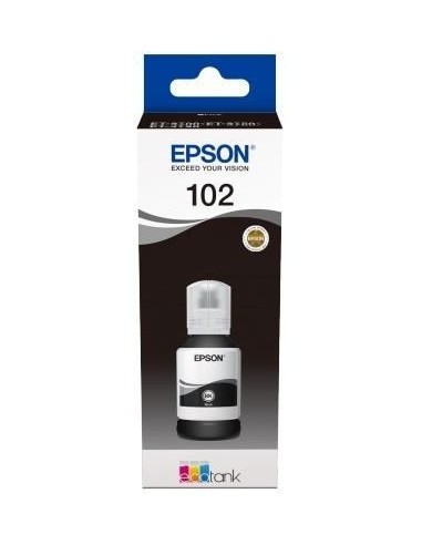 Epson 102 EcoTank Black ink bottle ET-2700/ ET-2750/ET-3700 /ET-3750 /ET4750