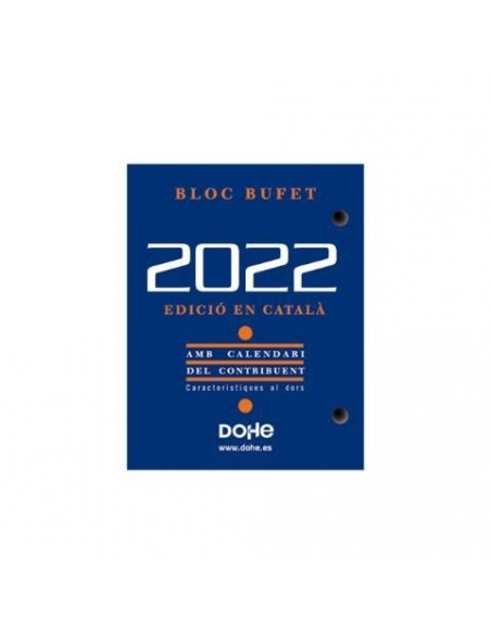 Bloque bufete 2022