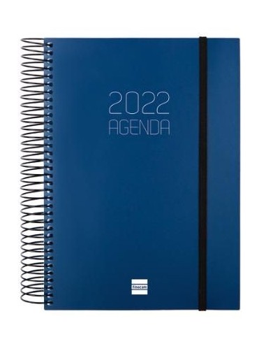 Agenda Semana vista Opaque E10 Azul Catalán 2022