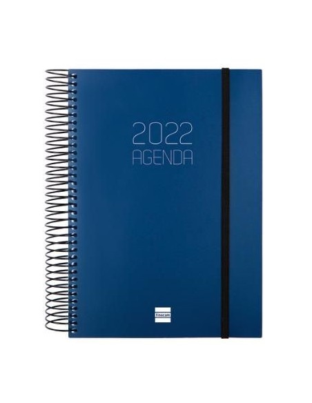 Agenda Semana vista Opaque E10 Azul Catalán 2022