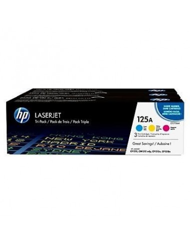 HP CP1515n Toner 125A Pack 3 colores CYM