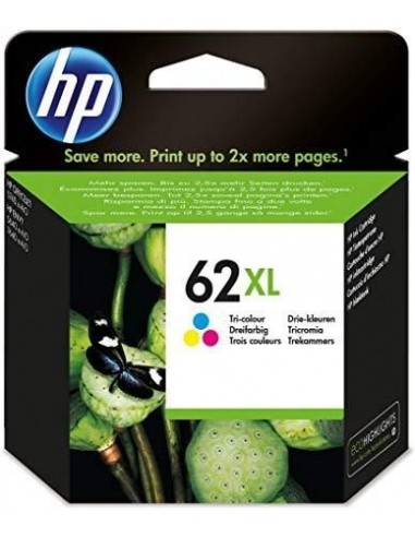 HP Envy 5640/Officejet 5740  e-All-in-One Cartucho tricolor Alta nº62XL