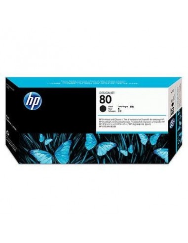 HP Designjet 1050C/1055C/C Plus. Cabezal Negro + Limpiador