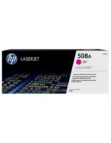 HP Laserjet M553 Toner 508A Magenta 5.000 páginas estándard