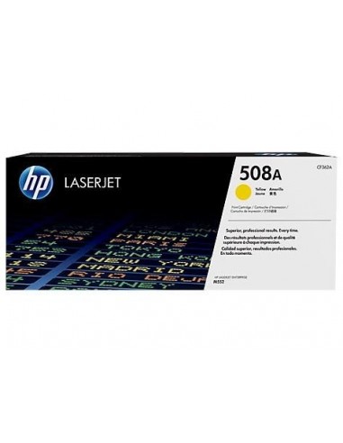 HP Laserjet M552/M553 Toner 508A Amarillo 5.000 páginas estándard