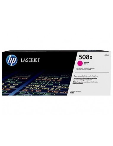 HP Laserjet M553 Toner 508X Magenta 9.500 páginas alta capacidad