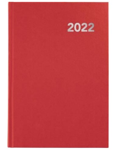 Agenda Día página Bretaña 14,5x21 Rojo 2022