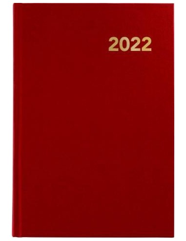 Agenda Día página Baviera 14,5x21 Burdeos 2022