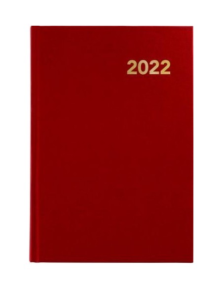 Agenda Día página Baviera 14,5x21 Burdeos 2022