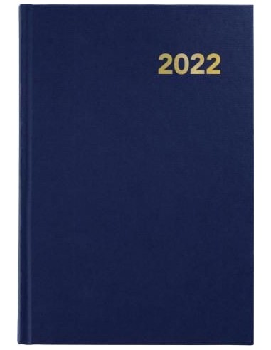 Agenda Día página Baviera 14,5x21 Azul marino 2022