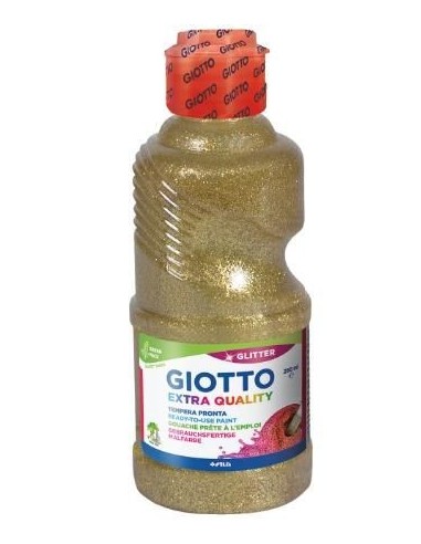 Témperas Giotto efecto purpurina 250 ml