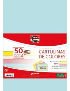 Cartulinas Fabriano Colore Expositor + 2500 cartulinas A3 (25 col x 100  hojas)