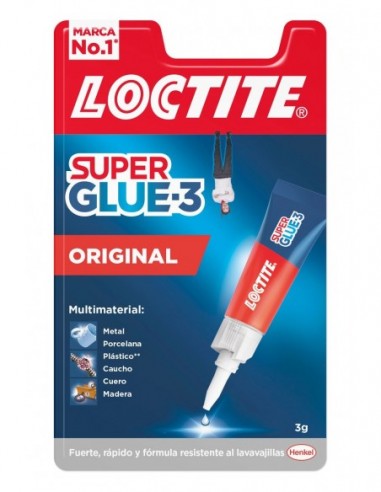 Pegamento Loctite Super Glue-3 Original
