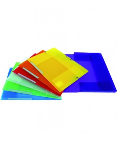 Carpeta polipropileno con gomas Colorgraf