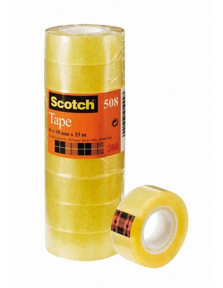Cinta adhesiva Scotch® transparente 508