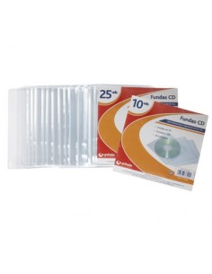 FUNDAS CD ADHESIVA BOLSA 10...